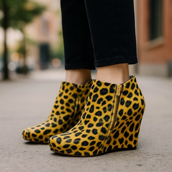 Dollhouse cheetah shoes new in box - Picture 5 of 5